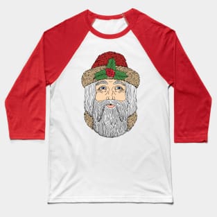 Santa Claus/Father Christmas Baseball T-Shirt